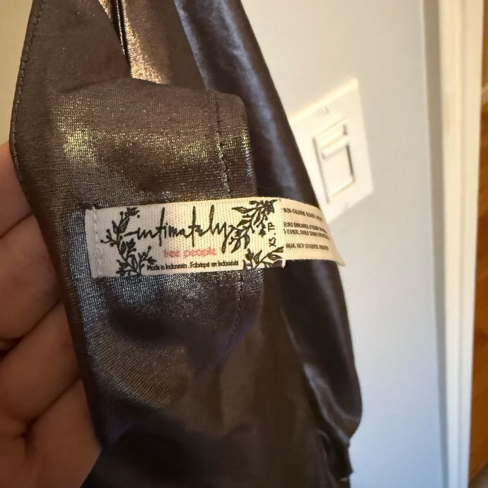 FREE PEOPLE INTIMATELY THONG BODYSUIT Sz XS